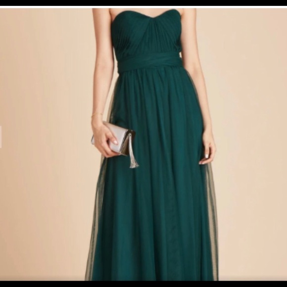 Birdy Grey CHRISTINA CONVERTIBLE DRESS - EMERALD bridesmaid dress - worn once - Picture 4 of 4
